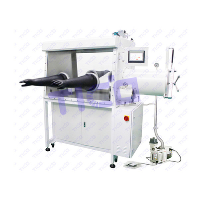 خرید آزمایشگاه باتری ساخت و ساز باکس دستکش خلاء دو طرفه 2 ایستگاه کاری online manufacture