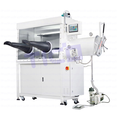 خرید اینترنت اشیاء جعبه دستکش خلاء با سیستم تصفیه گاز H2O&O2<1ppm online manufacture
