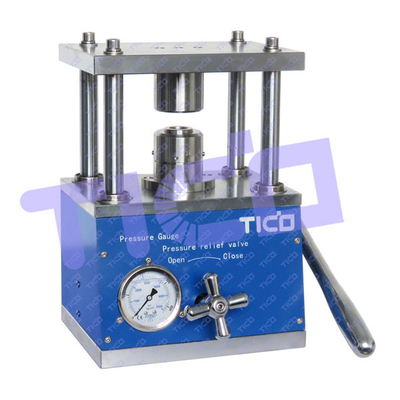 خرید CR20xx دستگاه مونتاژ سلول سکه ماشین هائیدرولیک سکه online manufacture