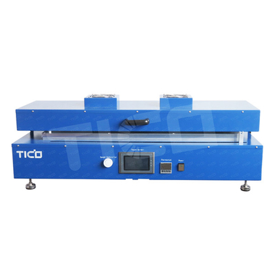 220 ولت باتری وکیوم فیلم پوشش بالا نوار حرارتی تجهیزات ریخته گری 800mm تنظیم