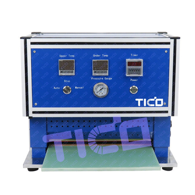 400mm کیسه سلول دستگاه مهر و موم گرما برای پلیمر آلومینیوم لایه دار فیلم سمت بالا
