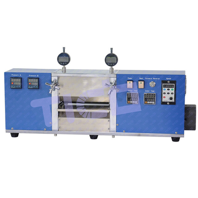 100mm عرض عمودی کالندر گرم 1KW قدرت با فشار سنج